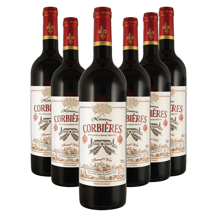Vorteilspaket Corbières Grand Vin Rouge Réserve