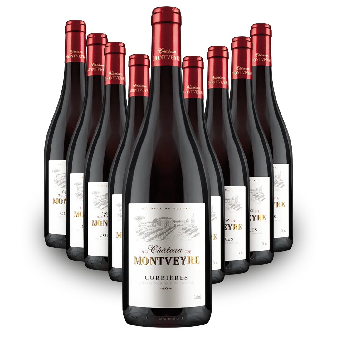 9 Flaschen Château Montveyre