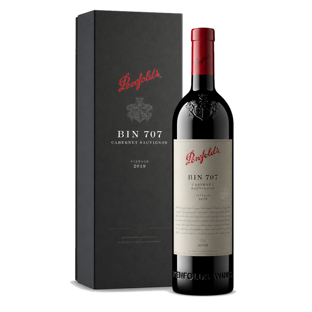 Penfolds - Bin 707 Cabernet Sauvignon 2019 in Geschenkkarton