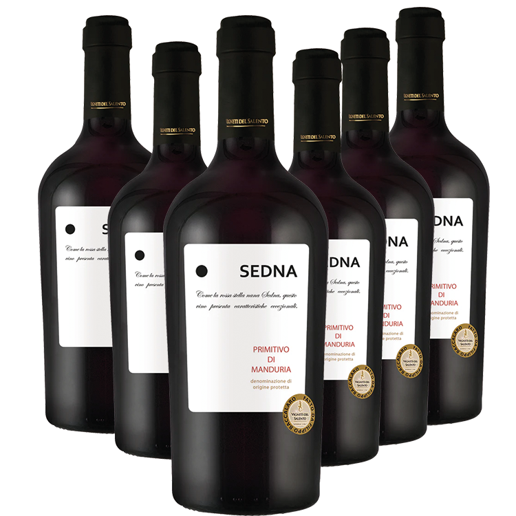 6x Primitivo Di Manduria Sedna