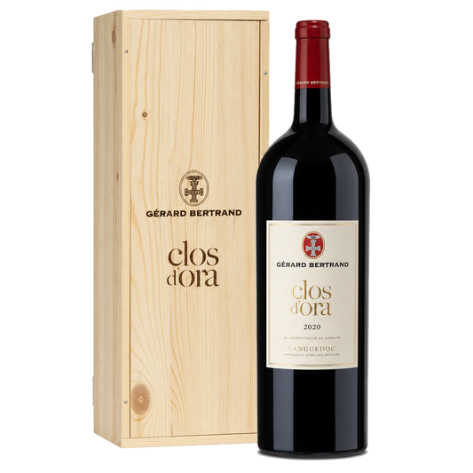 Gérard Bertrand - Clos d'Ora Doppelmagnum in Holzkiste 2020