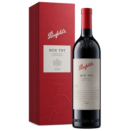Penfolds - Bin 707 Cabernet Sauvignon in Geschenkverpackung 2019