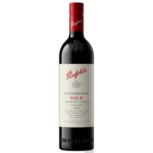 Penfolds - Superblend 802-B Cabernet Shiraz 2018