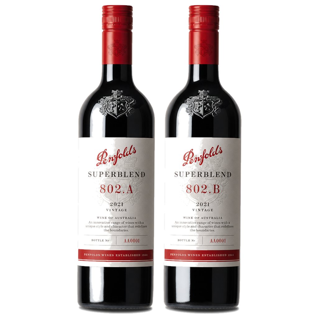 Penfolds - Superblend 802.A & 802.B Dual Pack (2x 0,75l)
